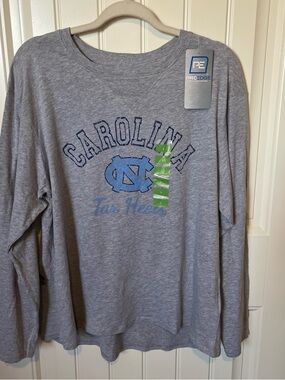 edge Steel Gray Logo Long Sleeve Tee